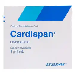 Farmacias YZA Cardispan 5ml 5 amp oferta