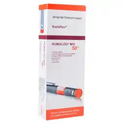 Farmacias YZA Umalog mix 50 kwikpen 3ml oferta