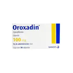 Farmacias YZA Oroxadin 100mg 30 caps oferta
