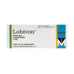 Farmacias YZA Lobivon 5mg 14 comp oferta