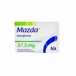 Farmacias YZA Mazda 37.5mg 20 caps oferta