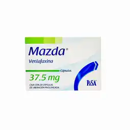 Farmacias YZA Mazda 37.5mg 20 caps oferta