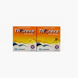 Farmacias YZA Thoreva dual 40mg 28 tabs oferta
