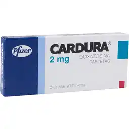 Farmacias YZA Cardura 2mg 20 tabs oferta