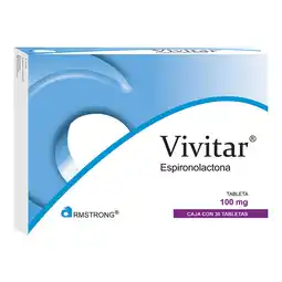 Farmacias YZA Vivitar 100mg 30 tabs oferta