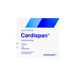 Farmacias YZA Cardispan masticable 20 tabs oferta