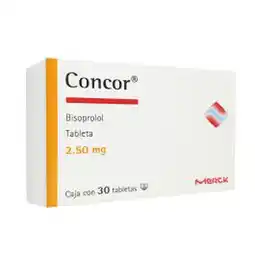 Farmacias YZA Concor 2.5mg 30 gra oferta