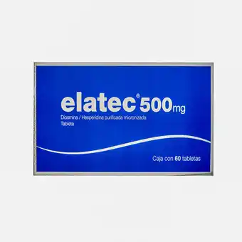 Farmacias YZA Elatec 500mg 60 tabs oferta