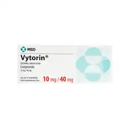 Farmacias YZA Vytorin 10mg/40mg 14 comp oferta