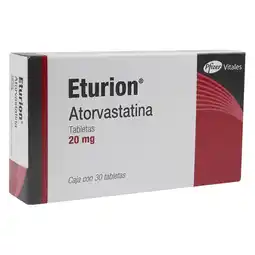 Farmacias YZA Eturion 20mg 30 tabs oferta