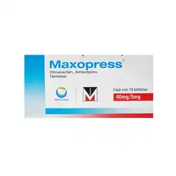 Farmacias YZA Maxopress 40mg/5mg 14 tabs oferta