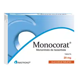 Farmacias YZA Monocorat 20mg 20 tabs oferta