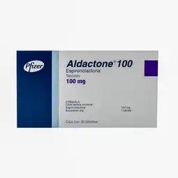 Farmacias YZA Aldactone 100mg 30 tabs oferta