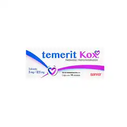 Farmacias YZA Temerit kox 5mg/12.5mg 14 tabs oferta