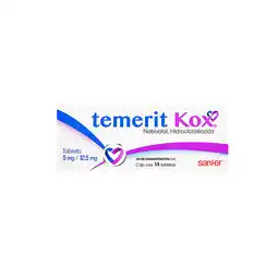 Farmacias YZA Temerit kox 5mg/12.5mg 14 tabs oferta