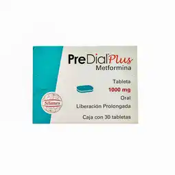 Farmacias YZA Predial plus 1000mg 30 tabs oferta