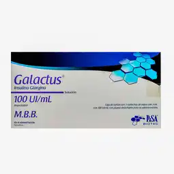 Farmacias YZA Galactus inyeccion 100ui/1ml 5 iny oferta