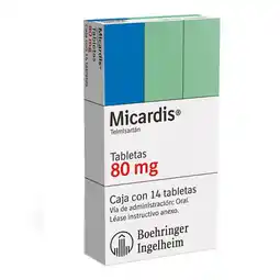 Farmacias YZA Micardis 80mg 14 tabs oferta