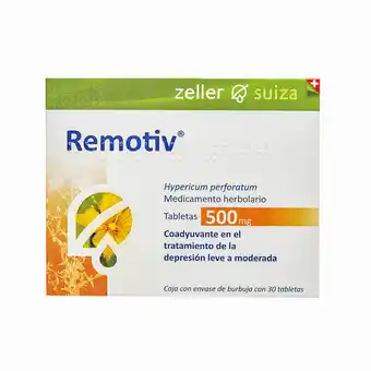 Farmacias YZA Remotiv 500mg 30 tabs oferta