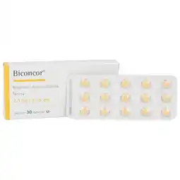 Farmacias YZA Biconcor 2.5mg 30 tabs oferta