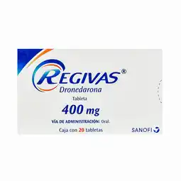 Farmacias YZA Regivas 400mg 20 tabs oferta