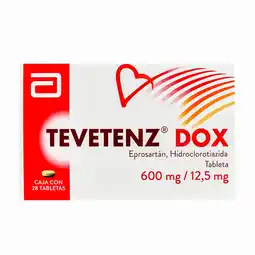 Farmacias YZA Tevetenz dox 600mg/12.5mg 28 tabs oferta