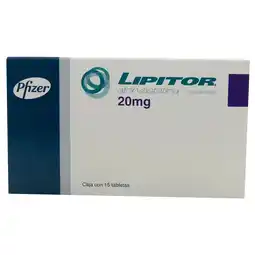 Farmacias YZA Lipitor 20mg 15 tabs oferta