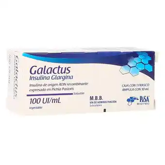 Farmacias YZA Galactus 100ui 10 amp oferta