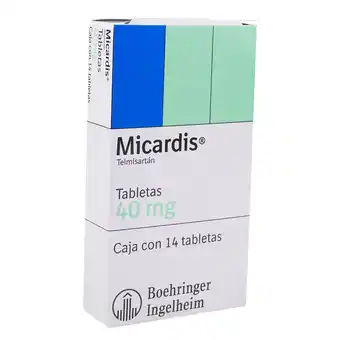 Farmacias YZA Micardis 40mg 14 tabs oferta