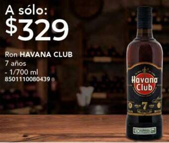 City Club Ron HAVANA CLUB 7 años 1/700ml oferta