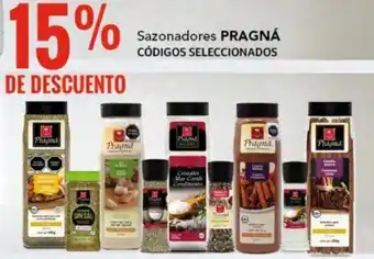 City Club Sazonadores PRAGNÁ CÓDIGOS SELECCIONADOS oferta