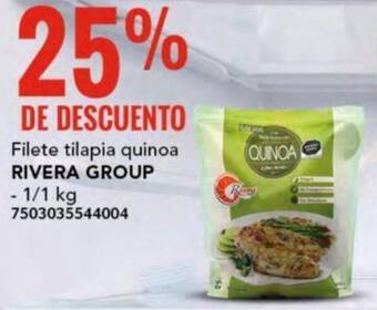 City Club RIVERA GROUP Filete tilapia quinoa 1/1kg oferta