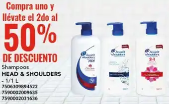 City Club HEAD & SHOULDERS Shampoos 1/1L oferta