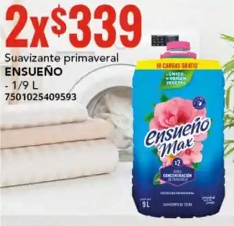City Club ENSUEÑO Suavizante primaveral 2x9L oferta