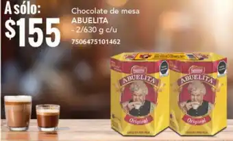 City Club ABUELITA Chocolate de mesa 2/630g oferta