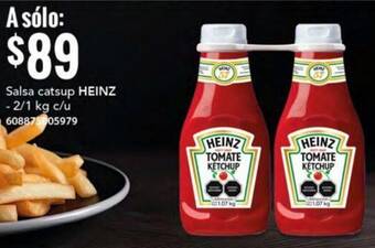 City Club HEINZ Salsa catsup 2/1kg oferta