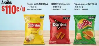 City Club Papas sal SABRITAS 1/490g oferta