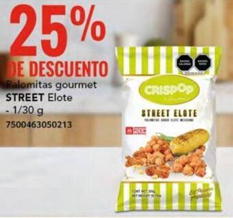 City Club Palomitas gourmet STREET Elote 1/30g oferta