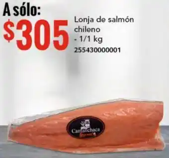 City Club Lonja de salmón chileno 1/1kg oferta