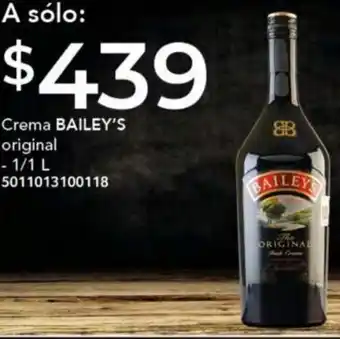 City Club BAILEY'S Crema original 1/1L oferta