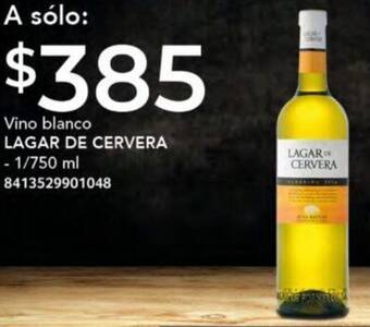 City Club Vino blanco LAGAR DE CERVERA 1/750ml oferta