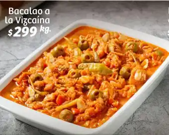 Soriana Híper Bacalao a la Vizcaína oferta