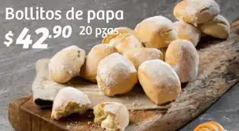 Soriana Híper Bollitos de papa 20 pzas oferta