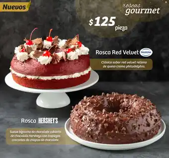 Soriana Híper Rosca Red Velvet, Rosca HERSHEY'S oferta