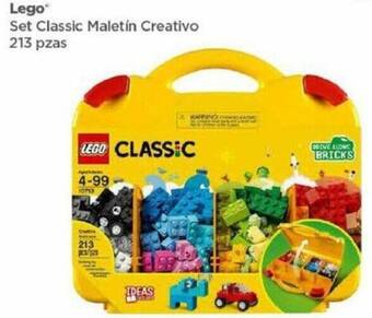 Bodega Aurrerá Lego Set Classic Maletín Creativo 213 pzas oferta