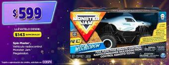 Bodega Aurrerá Spin Master Vehículo radiocontrol Monster Jam Megalodon oferta
