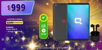 Bodega Aurrerá Compaq Tablet Qtab 8 oferta