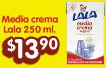 Media crema Lala 250ml