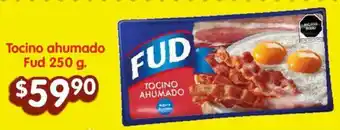Soriana Híper Tocino ahumado Fud 250g oferta