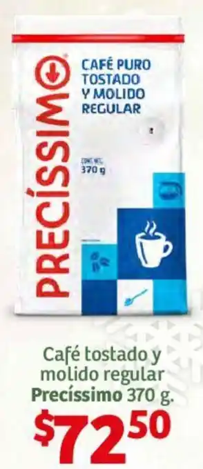 Soriana Híper Café tostado y molido regular Precíssimo 370g oferta